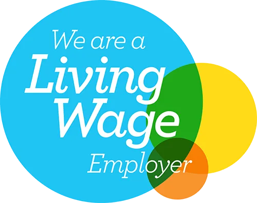 We are a Living Wage Employer | Watermill Press Certification