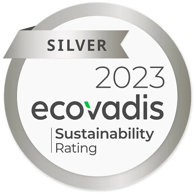 Silver EcoVadis Sustainability Rating 2023 | Watermill Press Certification